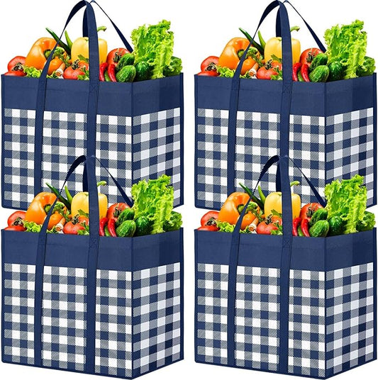 Reusable Grocery Bags 4-Pack